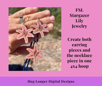 HL FSL Stargazer Lily Jewelry Set HL6452