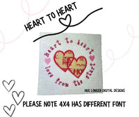 HL Heart to Heart Appliqué HL6451