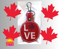 HL ITH I Love Canada Fob HL6420