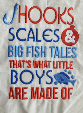 BBE Hooks Scales & Big fish tales Boys are made of