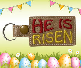 HL ITH He is Risen Snap Fob