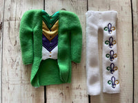 BBE Mardi Gras Elf Boy & Girl Bundle Set