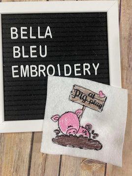 BBE Pig Scribble 5 - 5 sizes