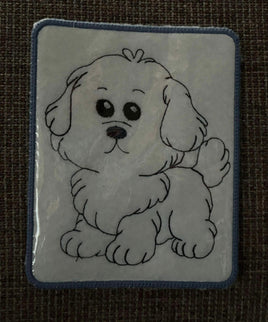 NNK ITH Puppy Coloring Page=