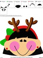 TIS Santa Deer Faces Bundle