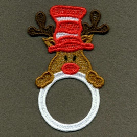 APE FSL Christmas Napkin Ring Reindeer