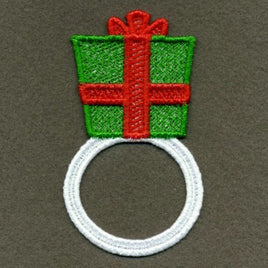APE FSL Christmas Napkin Ring Present
