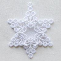 APE FSL Snowflake Photo Ornaments
