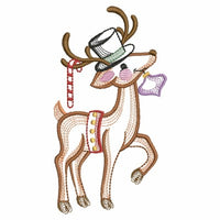 APE Vintage Christmas Reindeer Bundle