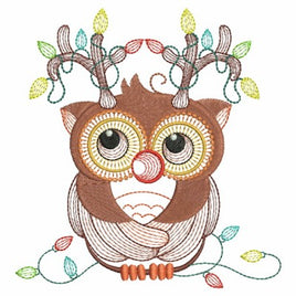 APE Christmas Owl 3 - 3 Sizes!