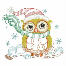 APE Christmas Owl 8 - 3 Sizes!