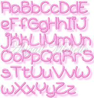 BBE Her Bubbly Personality Monogram Font - 6 Sizes!