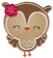 BCD Adorable Owls Applique Bundle Set