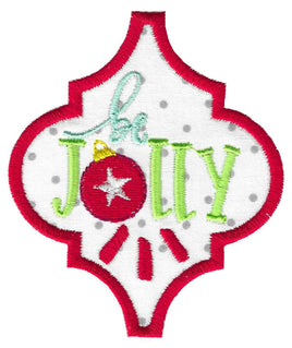 BCD Be Jolly Christmas Ornament