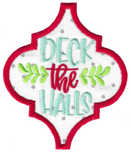BCD Deck the Halls Christmas Ornament