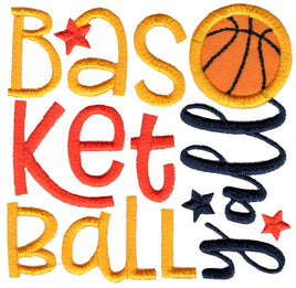 BCD Basketball Sayings 11 Applique