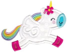 BCD Jumping Unicorn Applique