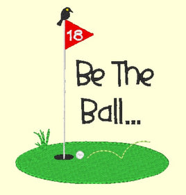 CAC Be the Ball Golfing design