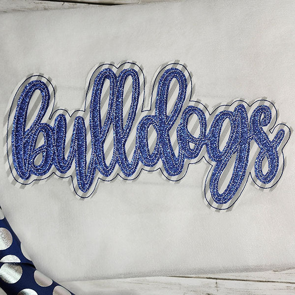 MBD Bulldogs Double Applique