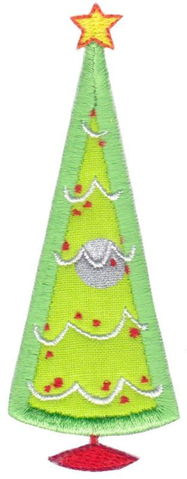 BCE Cute Christmas Tree Applique