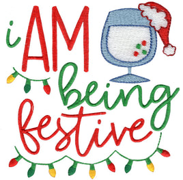 BCD I am being festive