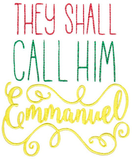 BCE They Shall Call Him Emmanuel