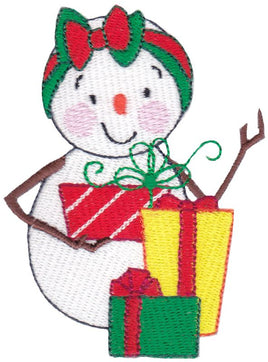 BCE Snowman With Gifts