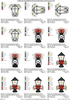 BCD Christmas Lanterns Set