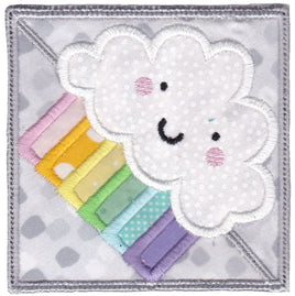 BCE Corner Bookmark - Rainbow Cloud