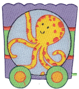 BCE Cute Animal Train Octopus Carriage