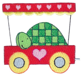 BCE Cute Animal Train Turtle