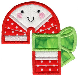 BCD Applique Candy Cane