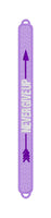 FSL Friendship Bracelet Never Give Up- In the Hoop Freestanding Lace Bracelet in Three Sizes