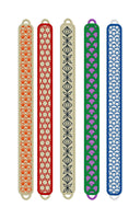 DBB FSL Friendship Bracelet MOD MOTIFS- In the Hoop Freestanding Lace Bracelet in Three Sizes FOR STITCH ARTIST USERS