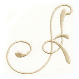EE A CURLY MONOGRAM