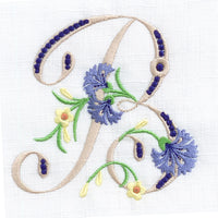 EE Cornflower Monogram Set - 4x4