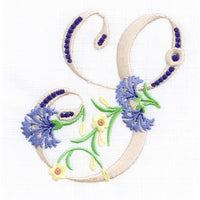 EE Cornflower Monogram Set - 4x4