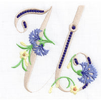 EE Cornflower Monogram Set - 4x4