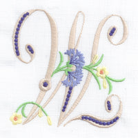 EE Cornflower Monogram Set - 4x4