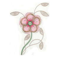 EE PAINTED FLOWERS Set A