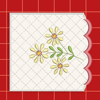 EE Country Flower Tissue box Covers