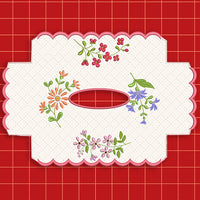 EE Country Flower Tissue box Covers Bundle