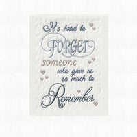 EE To remember a loved one ITH