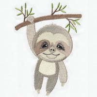EE LAZY DAY SLOTHS 4x4 and 5x7