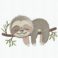 EE LAZY DAY SLOTHS 4x4 and 5x7