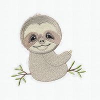 EE LAZY DAY SLOTHS 5x7