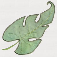 EE Stylish Tropical leaves Applique 150X150 hoop