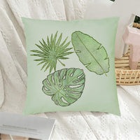 EE Stylish Tropical leaves Applique 180x180 hoop