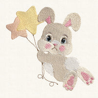 EE Star Express Baby Bunnies 4x4