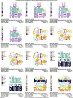 BCE Easter Sentiments Five Set